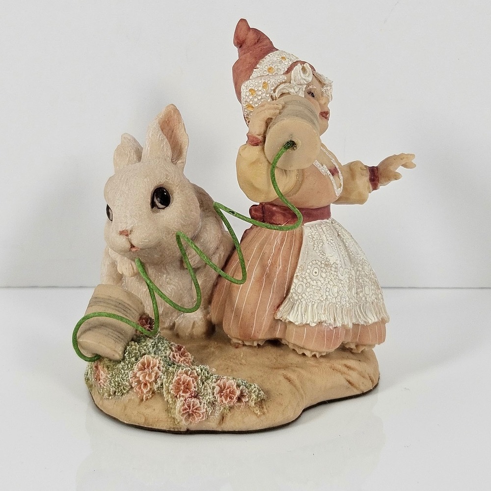 Enesco Lieblings Keep In Touch Resin Figurine 621986 Merri Roderick 1990 Rabbit